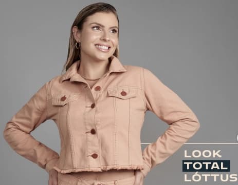 Jaqueta Feminina Lottus Rosé