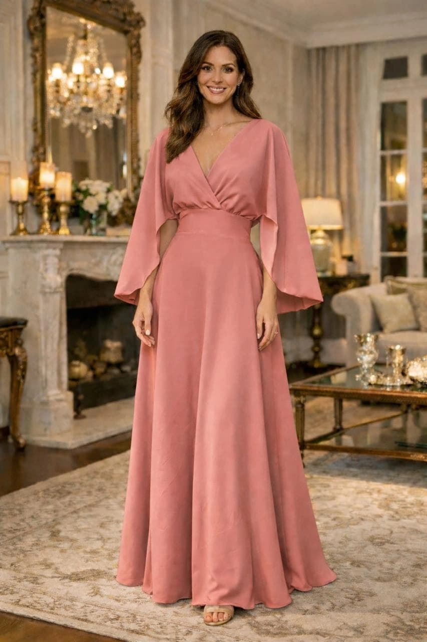 Vestido Longo Rosa