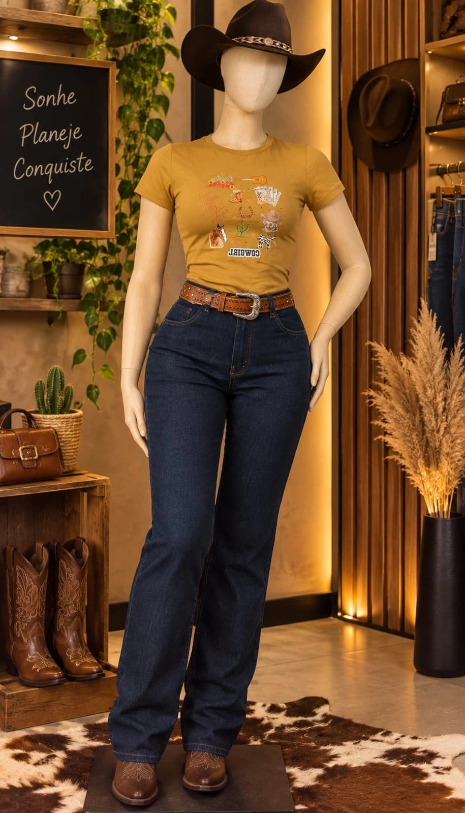 Camisa Feminina com Estampa