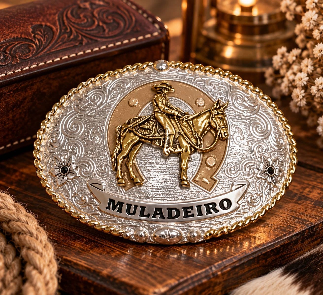 Fivela Country Muladeiro